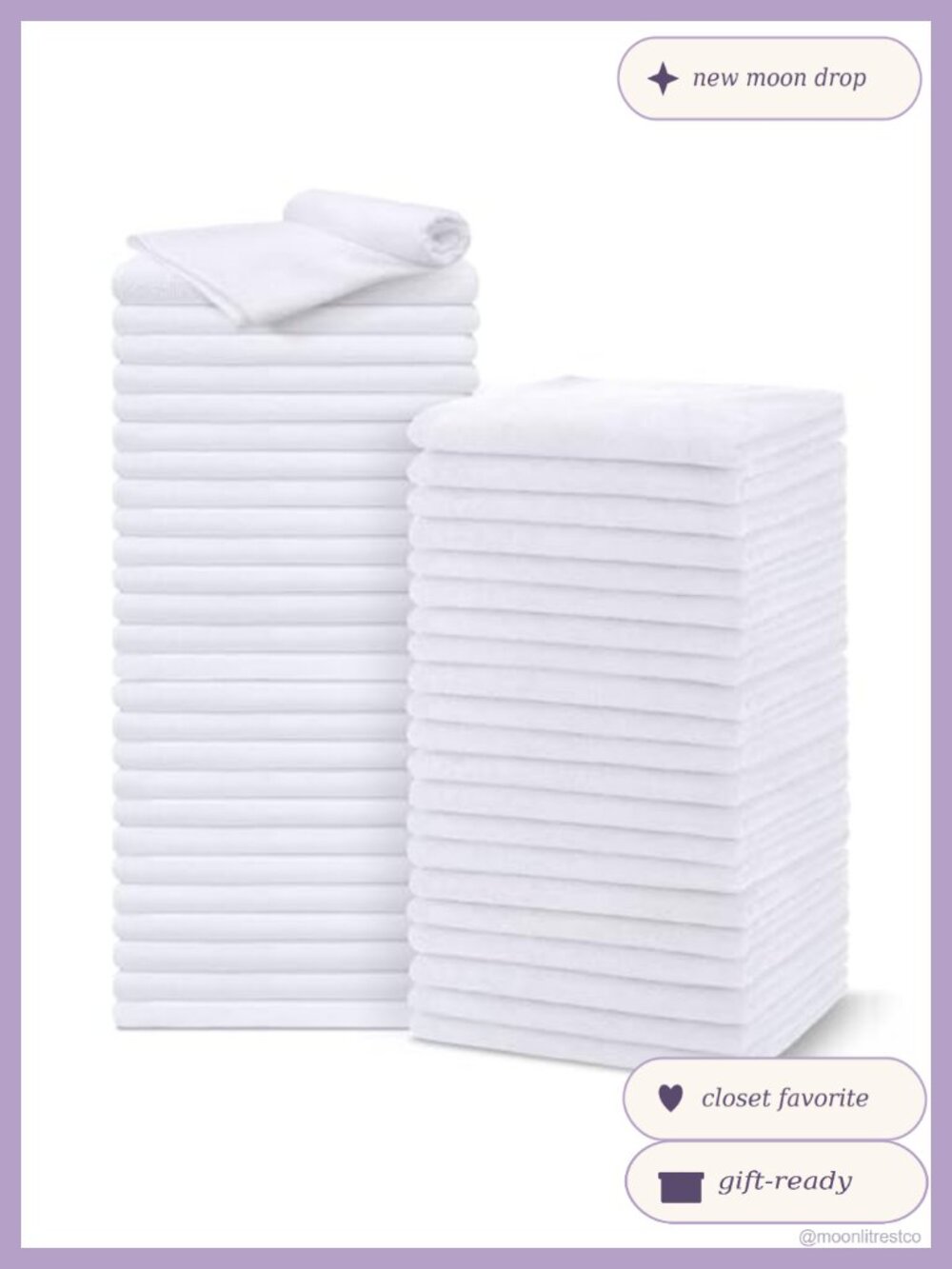 Microfiber Hand Towels 48 Pack Salon Hair Drying Towels 16x29